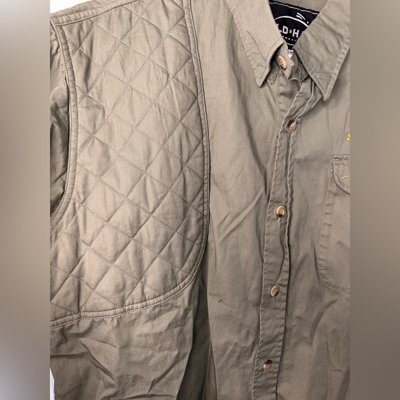 Boys Scout Olive Green Short Sleeve Shooting Shirt with Embroidery - Picture 3 of 6